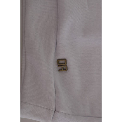 Daniele Alessandrini White Pullover Hodded Cotton Sweater1728,67345645728,Clothing,Daniele Alessandrini,Hoodies - Sweaters - Clothing,L,Material: 100% Cotton,Men,Men - Clothing,New with tags,Sweaters - Clothing,Sweaters - Men - Clothing,White,XL,XXL