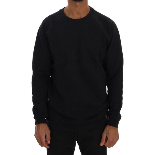 Daniele Alessandrini Blue Crewneck Cotton Sweater1728,67345645728,Blue,Clothing,Daniele Alessandrini,L,M,Material: 100% Cotton,Men,Men - Clothing,New with tags,S,Sweaters - Clothing,Sweaters - Men - Clothing,Sweatshirts - Sweaters - Clothing