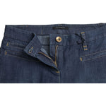 PLEIN SUD Dark Blue Cotton Bootcut Denim Jeans PAN74365-46