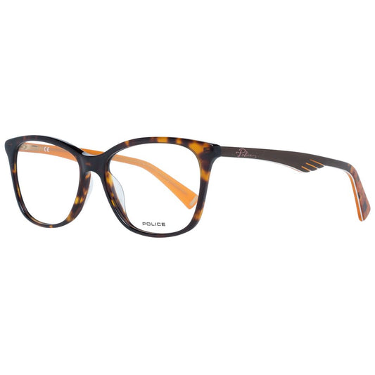 Police Brown Plastic Glasses (Frames) 1728,67345776800,Accessories,Brown,Glasses (Frames) - Glasses and Sunglasses - Accessories,Glasses and Sunglasses - Accessories,New with tags,Police,Women