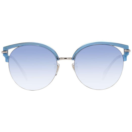 Police Blue Women Sunglasses