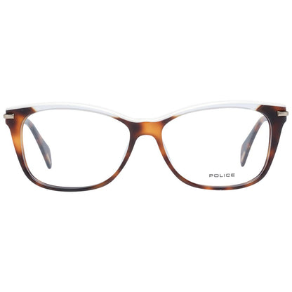 Police Brown Metal & Plastic Glasses (Frames) 1728,67345776800,Accessories,Brown,Glasses (Frames) - Glasses and Sunglasses - Accessories,Glasses and Sunglasses - Accessories,New with tags,Police,Women