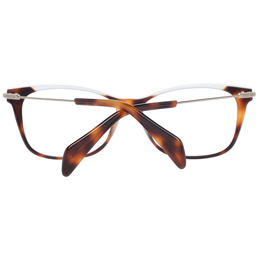 Police Brown Metal & Plastic Glasses (Frames) 1728,67345776800,Accessories,Brown,Glasses (Frames) - Glasses and Sunglasses - Accessories,Glasses and Sunglasses - Accessories,New with tags,Police,Women