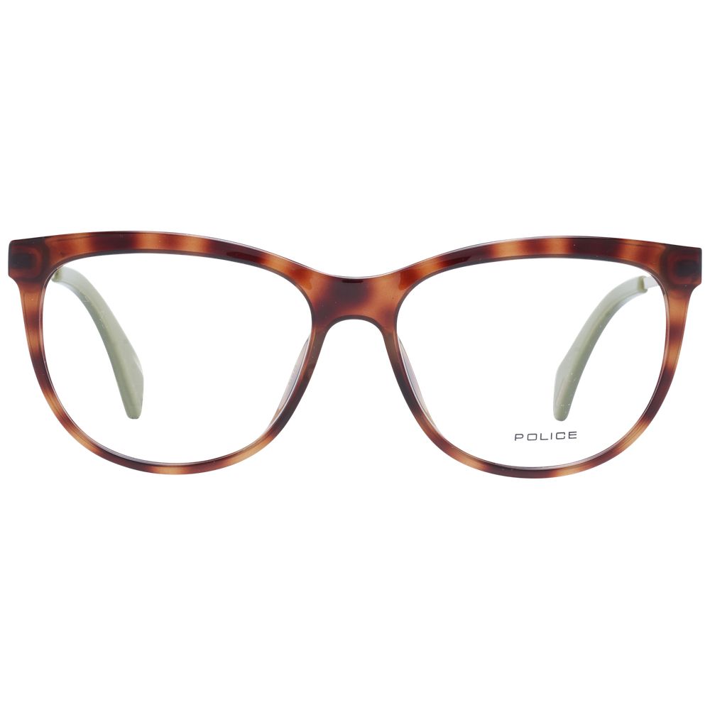 Police Brown Metal & Plastic Glasses (Frames) 1728,67345776800,Accessories,Brown,Glasses (Frames) - Glasses and Sunglasses - Accessories,Glasses and Sunglasses - Accessories,New with tags,Police,Women