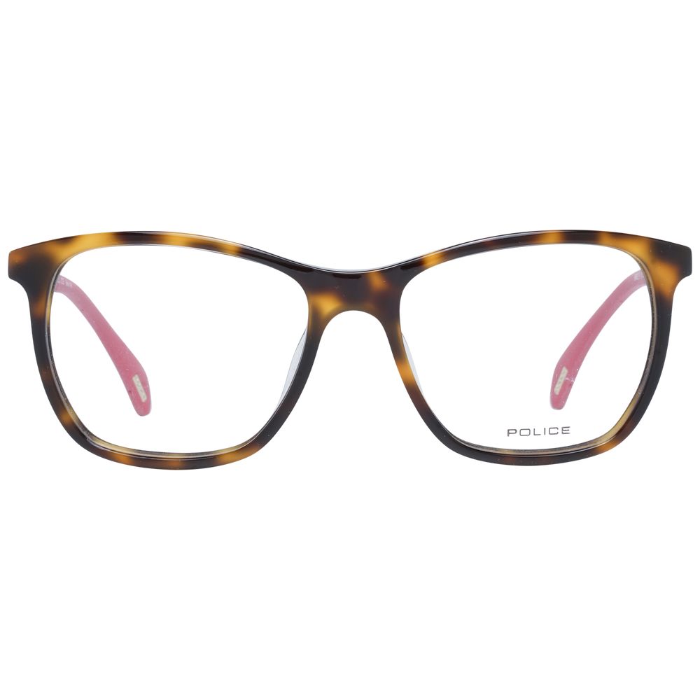 Police Brown Metal & Plastic Glasses (Frames) 1728,67345776800,Accessories,Brown,Glasses (Frames) - Glasses and Sunglasses - Accessories,Glasses and Sunglasses - Accessories,New with tags,Police,Women