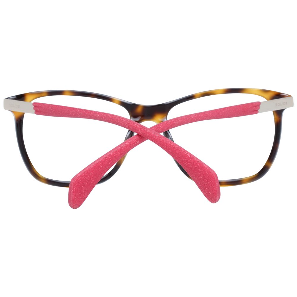 Police Brown Metal & Plastic Glasses (Frames) 1728,67345776800,Accessories,Brown,Glasses (Frames) - Glasses and Sunglasses - Accessories,Glasses and Sunglasses - Accessories,New with tags,Police,Women