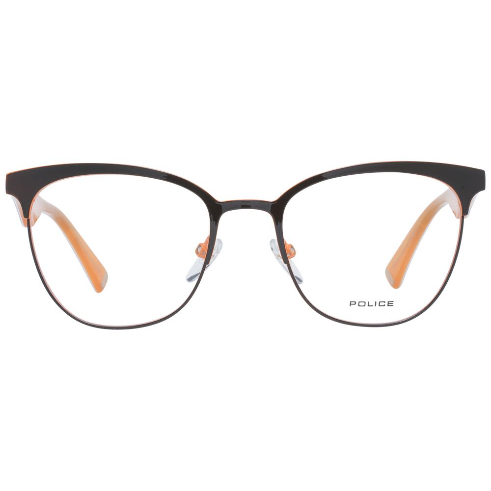 Police Brown Plastic Glasses (Frames) 1728,67345776800,Accessories,Brown,Glasses (Frames) - Glasses and Sunglasses - Accessories,Glasses and Sunglasses - Accessories,New with tags,Police,Women