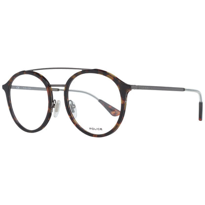 Police Brown Metal & Plastic Glasses (Frames) 1728,67345776800,Accessories,Brown,Glasses (Frames) - Glasses and Sunglasses - Accessories,Glasses and Sunglasses - Accessories,Men,New with tags,Police