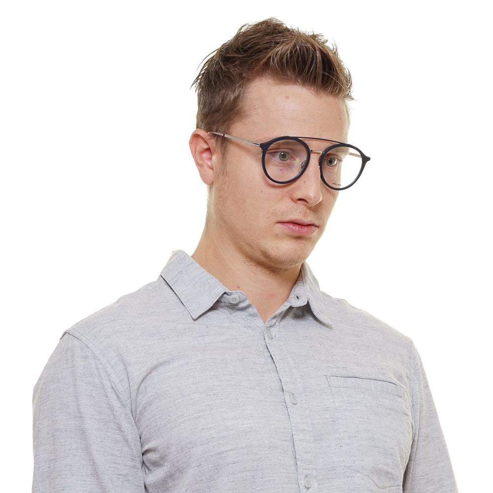 Police Gray Metal & Plastic Glasses (Frames) 1728,67345776800,Accessories,Glasses (Frames) - Glasses and Sunglasses - Accessories,Glasses and Sunglasses - Accessories,Gray,Men,New with tags,Police