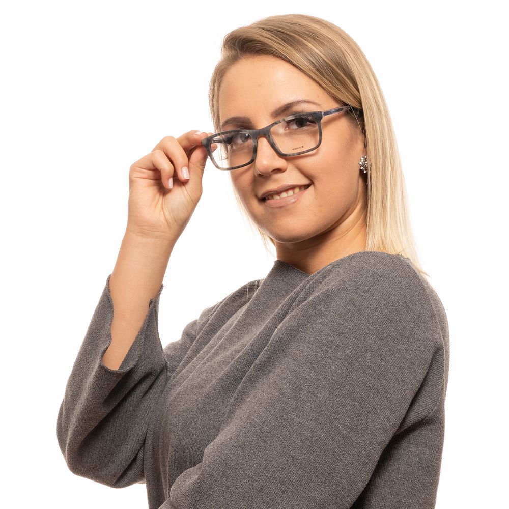Police Gray Plastic Glasses (Frames) 1728,67345776800,Accessories,Glasses (Frames) - Glasses and Sunglasses - Accessories,Glasses and Sunglasses - Accessories,Gray,Men,New with tags,Police