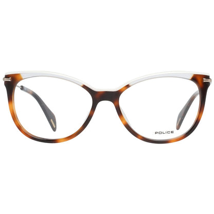 Police Brown Metal & Plastic Glasses (Frames) 1728,67345776800,Accessories,Brown,Glasses (Frames) - Glasses and Sunglasses - Accessories,Glasses and Sunglasses - Accessories,New with tags,Police,Women