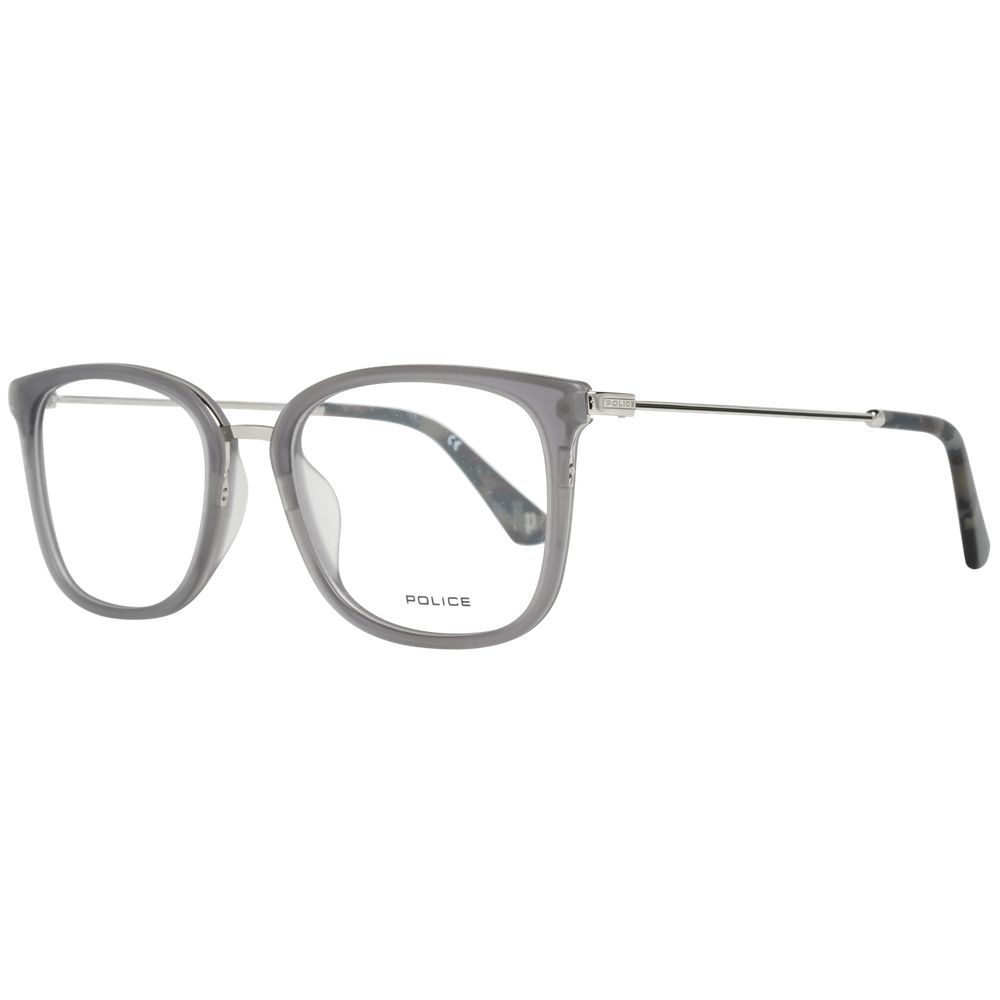 Police Gray Metal & Plastic Glasses (Frames) 1728,67345776800,Accessories,Glasses (Frames) - Glasses and Sunglasses - Accessories,Glasses and Sunglasses - Accessories,Gray,Men,New with tags,Police