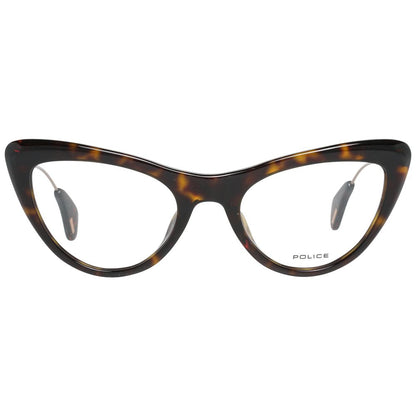 Police Brown Metal & Plastic Glasses (Frames) 1728,67345776800,Accessories,Brown,Glasses (Frames) - Glasses and Sunglasses - Accessories,Glasses and Sunglasses - Accessories,New with tags,Police,Women
