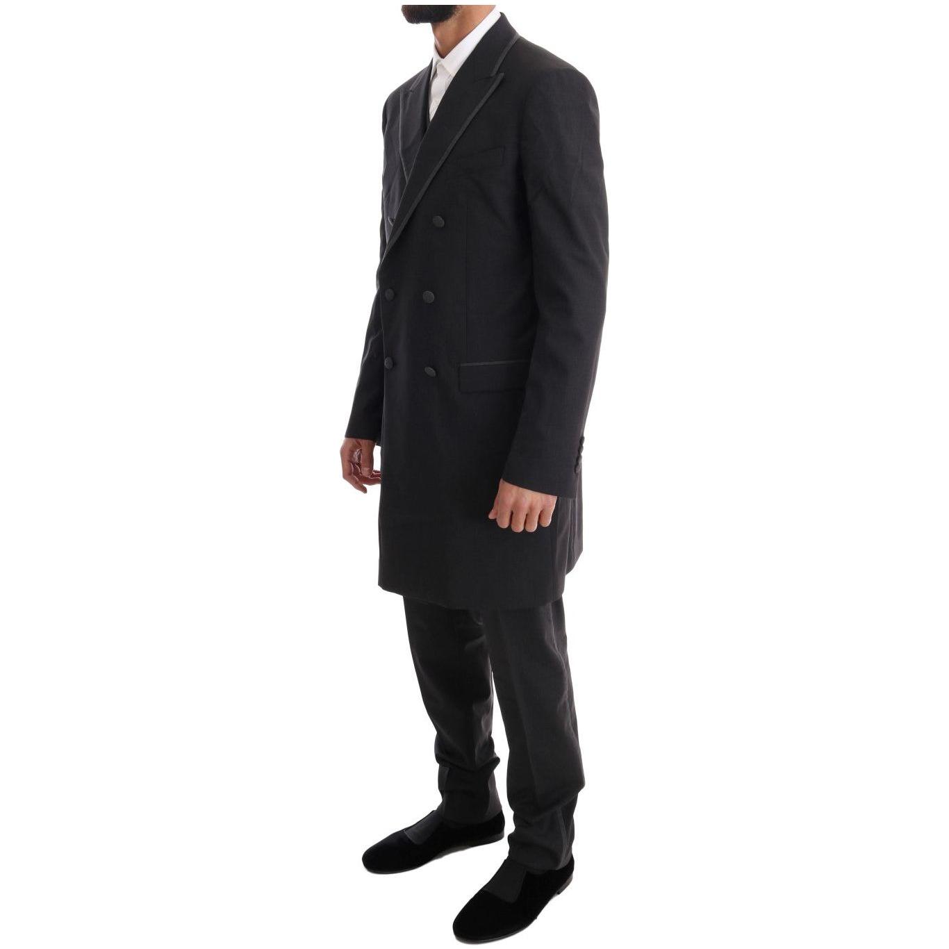 Dolce & Gabbana Gray Wool Stretch 3 Piece Two Button Suit1728,67345645728,Clothing,Dolce & Gabbana,Gray,IT48 | M,Men,Men - Clothing,New with tags,Suits & Blazers - Clothing,Suits - Men - Clothing,Three-Piece Suits - Suits & Blazers - Clothing