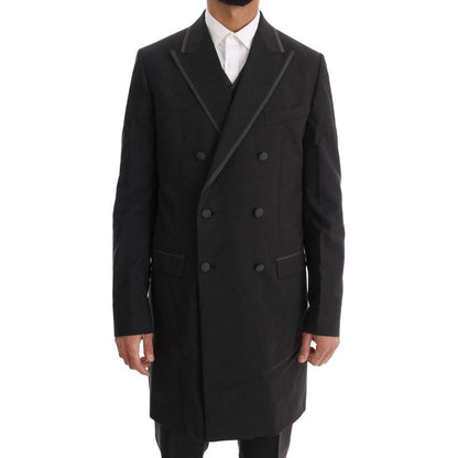 Dolce & Gabbana Gray Wool Stretch 3 Piece Two Button Suit1728,67345645728,Clothing,Dolce & Gabbana,Gray,IT48 | M,Men,Men - Clothing,New with tags,Suits & Blazers - Clothing,Suits - Men - Clothing,Three-Piece Suits - Suits & Blazers - Clothing