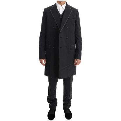 Dolce & Gabbana Gray Wool Stretch 3 Piece Two Button Suit1728,67345645728,Clothing,Dolce & Gabbana,Gray,IT48 | M,Men,Men - Clothing,New with tags,Suits & Blazers - Clothing,Suits - Men - Clothing,Three-Piece Suits - Suits & Blazers - Clothing