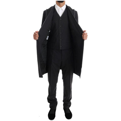 Dolce & Gabbana Gray Wool Stretch 3 Piece Two Button Suit1728,67345645728,Clothing,Dolce & Gabbana,Gray,IT48 | M,Men,Men - Clothing,New with tags,Suits & Blazers - Clothing,Suits - Men - Clothing,Three-Piece Suits - Suits & Blazers - Clothing