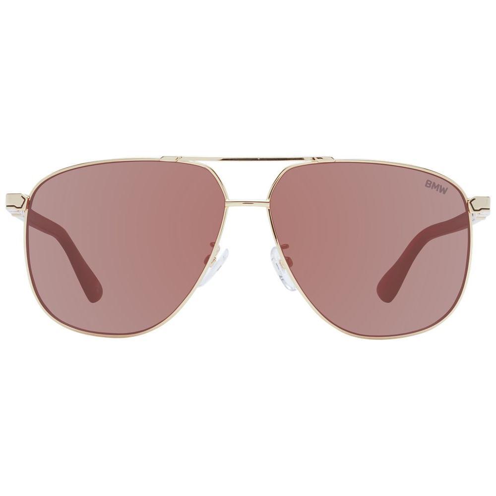 BMW Gold Men Sunglasses BM-1053479