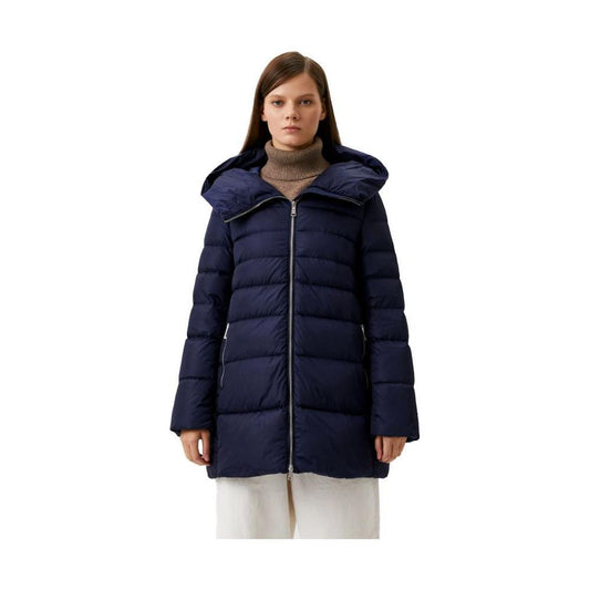 Add Blue Nylon Women Jacket AD-13777-IT42|M