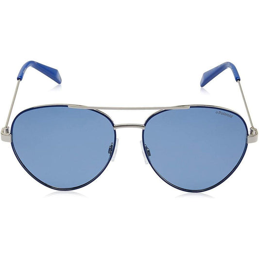 Polaroid Blue Metal Sunglasses POPLD6055SPJPC3AC