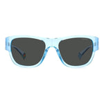 Polaroid Blue Polycarbonate Sunglasses POPLD6197SMVUAC