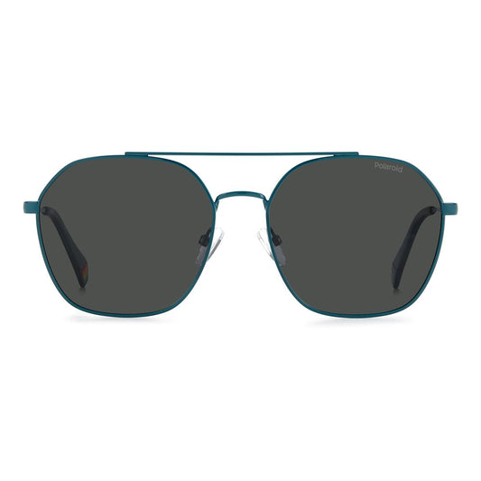 Polaroid Blue Stainless Steel Sunglasses POPLD6172SMR8M9AC