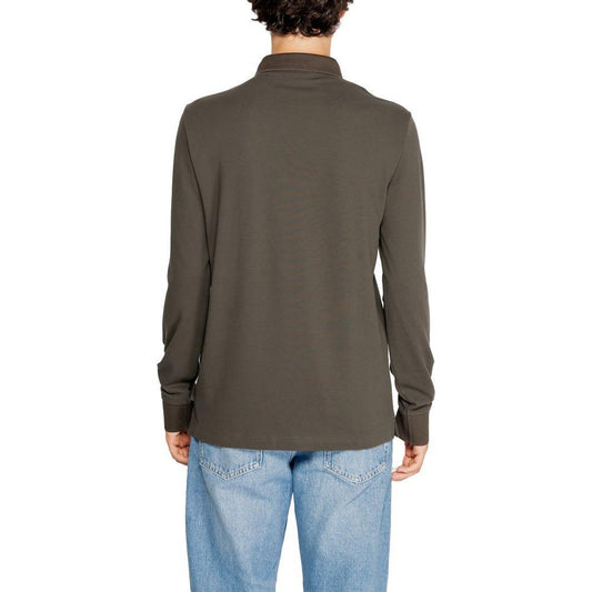 Armani Exchange Green Cotton Long Sleeve AR-2160700149-IT44 | S