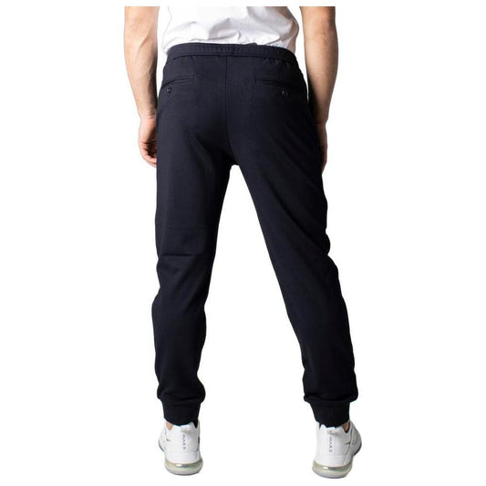 Armani Exchange Blue Viscose Skinny Pant AR-8166100010-IT44 | S