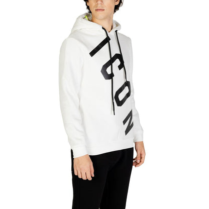 Icon White Cotton Hoodie 1728,71956299936,Clothing,Hoodies - Sweaters - Clothing,Icon,IT42 | XS,Men,New with tags,Sweaters - Clothing,White