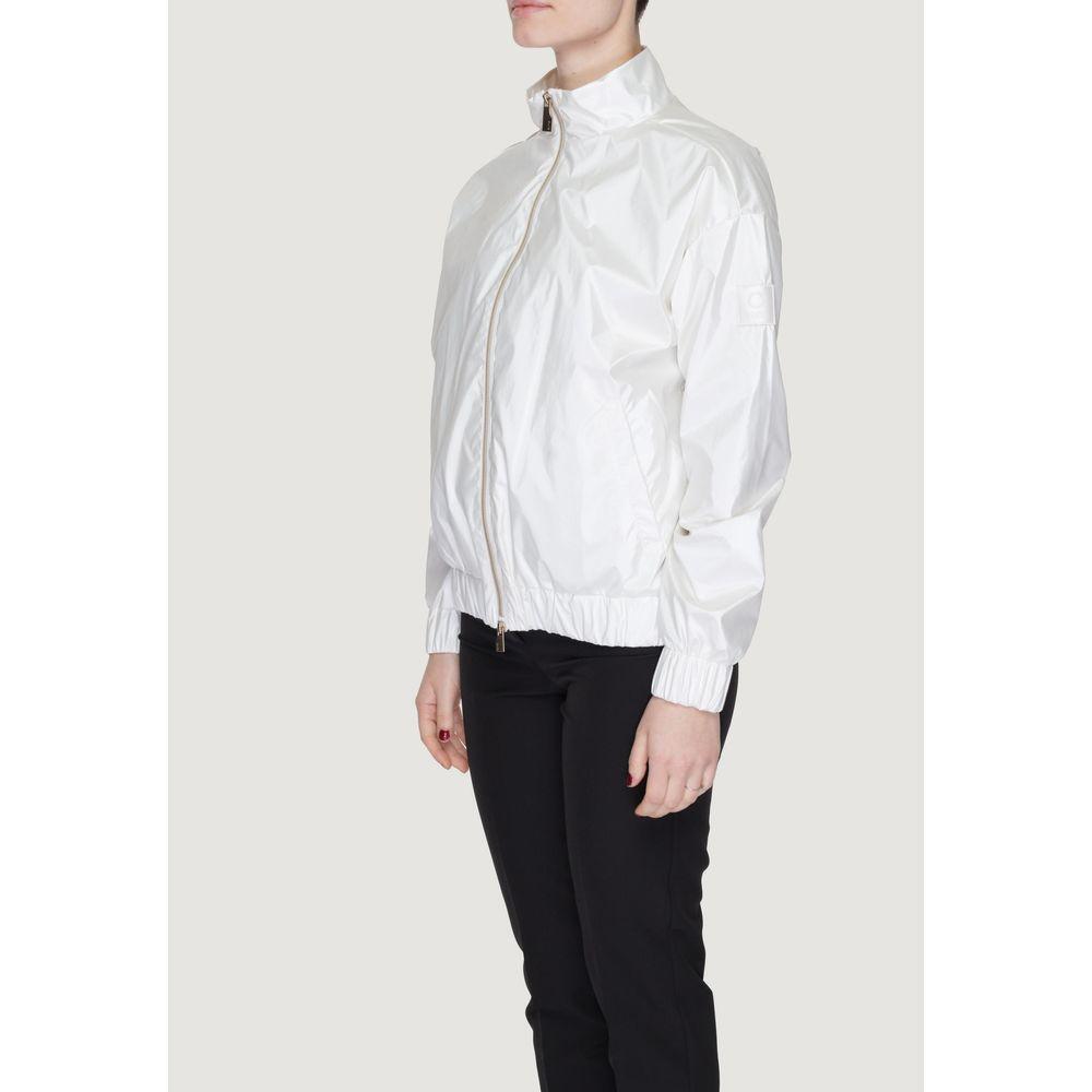Suns White Polyester Shell Jacket 1728,71956299936,Clothing,IT40|S,IT42|M,IT44|L,Jackets & Coats - Clothing,Jackets & Coats - Women - Clothing,New with tags,Shell Jackets - Jackets & Coats - Clothing,Suns,White,Women,Women - Clothing
