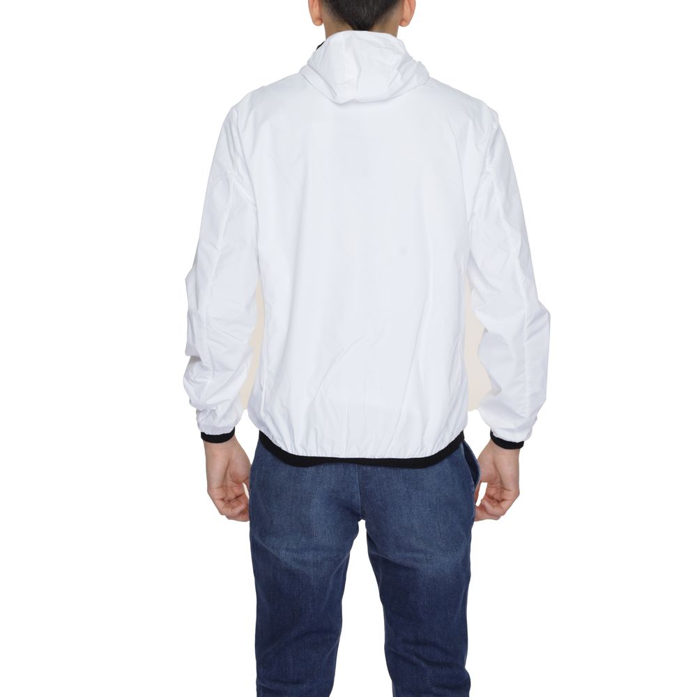 Suns White Polyester Shell Jacket