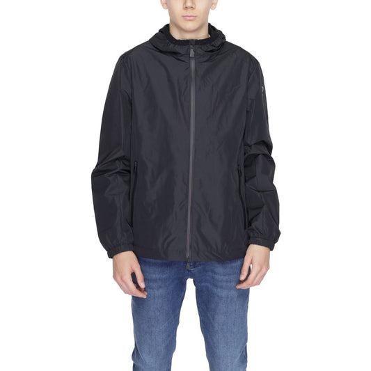 Suns Black Polyester Shell Jacket 1728,71956299936,Black,Clothing,IT44 | S,IT46 | M,IT48 | L,IT52 | XL,IT54 | XXL,Jackets & Coats - Clothing,Jackets - Men - Clothing,Men,Men - Clothing,New with tags,Shell Jackets - Jackets & Coats - Clothing,Suns