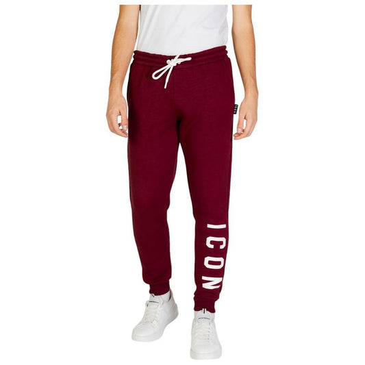 Icon Bordeaux Cotton Joggers Workout Pant IC-15610800129-IT46 | M