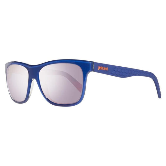 Just Cavalli Blue Plastic Sunglasses JCJC648S5492LAC