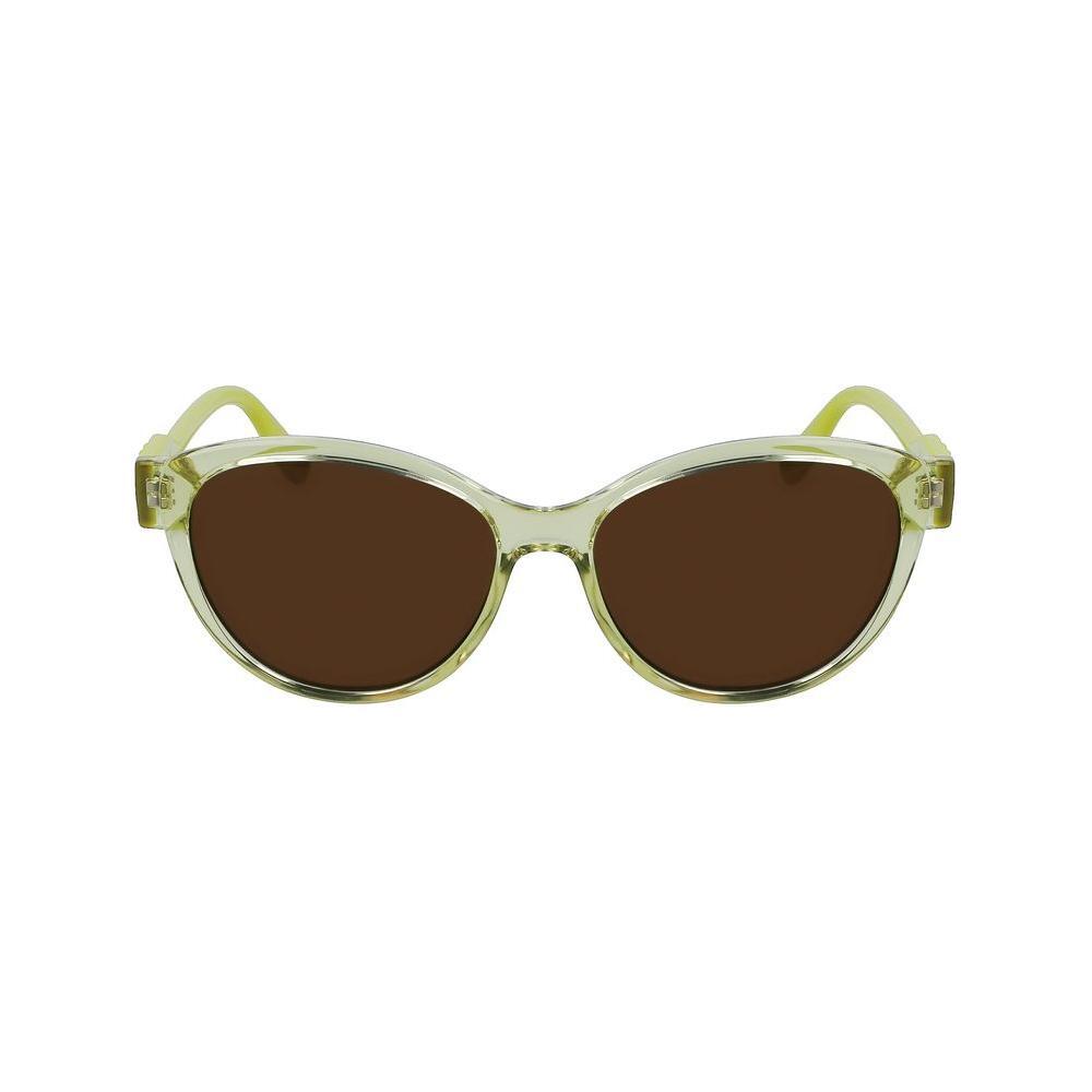 Karl Lagerfeld Yellow Injected Sunglasses KLKL6099S703AC