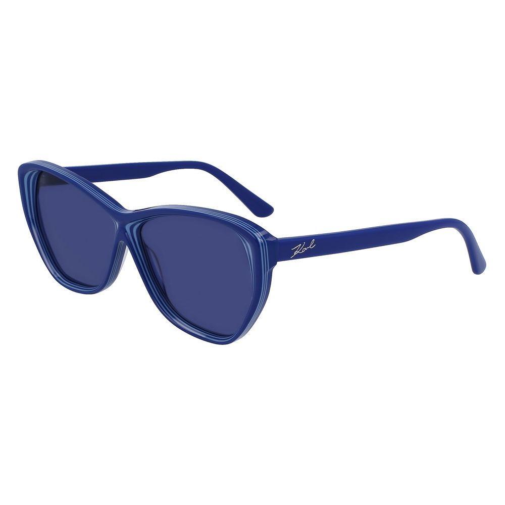 Karl Lagerfeld Blue Acetate Sunglasses KLKL6103S407AC