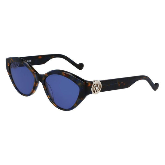 Liu Jo Blue Acetate Sunglasses LILJ767SR460AC
