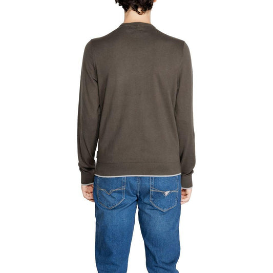 Armani Exchange Green Cotton Sportswear AR-7252300149-IT44 | S