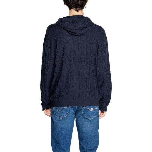 Armani Exchange Blue Viscose Sportswear AR-14712200010-IT44 | S
