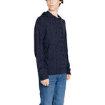 Armani Exchange Blue Viscose Sportswear AR-14712200010-IT44 | S