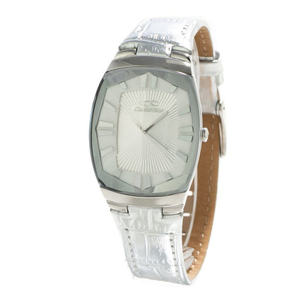 Chronotech Silver Leather Dress Watch 1728,67434610848,Accessories,Chronotech,Dress Watches - Watches - Accessories,New with tags,Silver,Watches - Accessories,Women