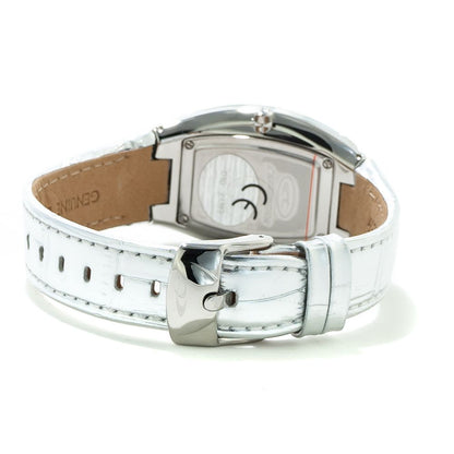 Chronotech Silver Leather Dress Watch 1728,67434610848,Accessories,Chronotech,Dress Watches - Watches - Accessories,New with tags,Silver,Watches - Accessories,Women
