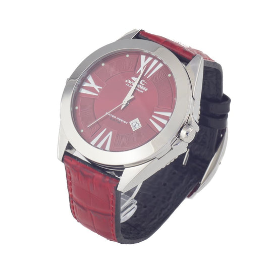 Chronotech Black Leather Dress Watch 1728,67434610848,Accessories,Black,Chronotech,Dress Watches - Watches - Accessories,Men,New with tags,Watches - Accessories
