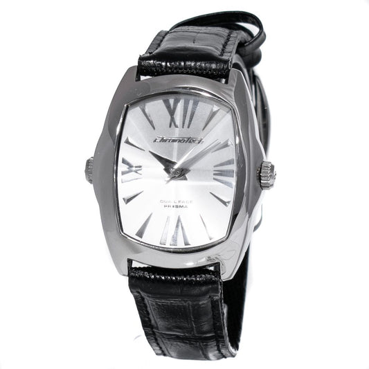 Chronotech Black Leather Dress Watch 1728,67434610848,Accessories,Black,Chronotech,Dress Watches - Watches - Accessories,New with tags,Watches - Accessories,Women