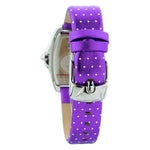 Chronotech Purple Leather Watch CHCT7896LS43AC