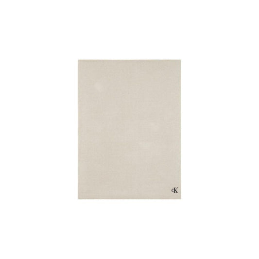 Calvin Klein Beige Cotton Scarf CA-15668300127-ONE SIZE