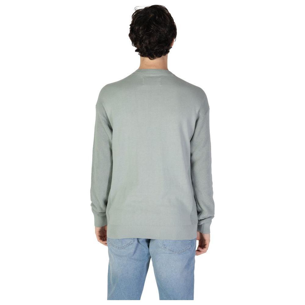 Calvin Klein Jeans Green Cotton Sweater CA-15729102482-IT52 | XL