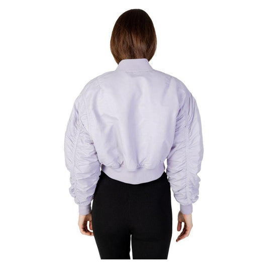 Calvin Klein Jeans Purple Polyamide Jackets & Coat