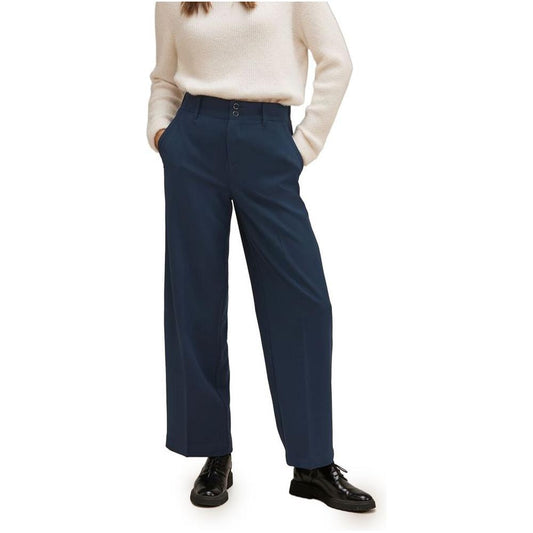 Street One Blue Polyester Pant ST-13261200010-W40 | L32