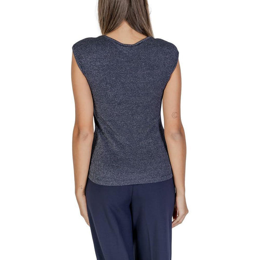 Street One Blue Viscose Tank Top ST-15624000010-IT40|S